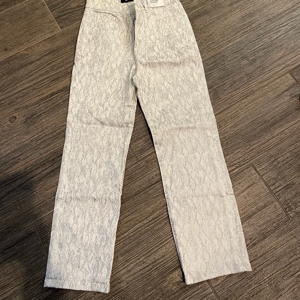 EXPRESS snake print pants